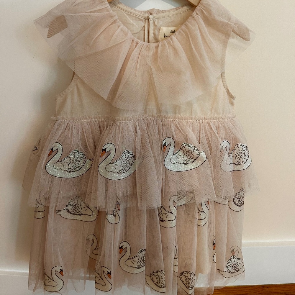 Konges Slojd - Swan Sequin Dress (Fayette) - 2T NWT